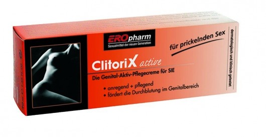 Возбуждающий крем для женщин ClitoriX active - 40 мл. - Joy Division - купить с доставкой в Челябинске