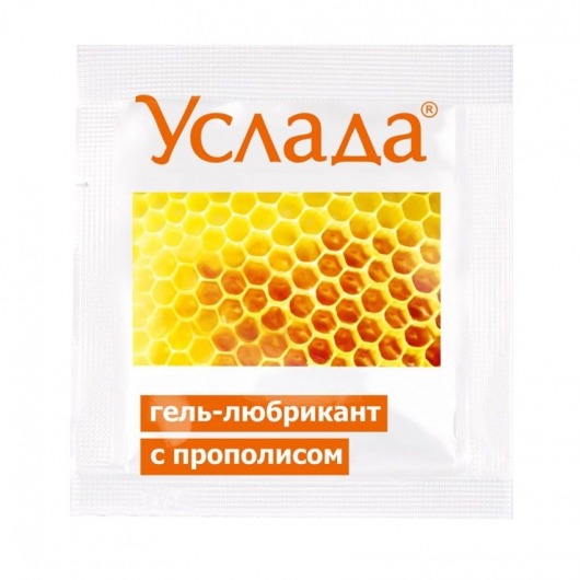 Гель-лубрикант «Услада с прополисом» - 3 гр. - Биоритм - купить с доставкой в Челябинске