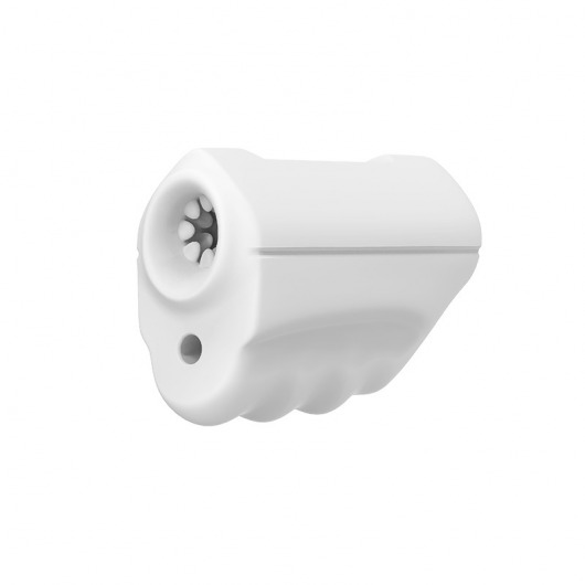 Белый вибромастурбатор Mini Masturbator - Silicone Toys - в Челябинске купить с доставкой