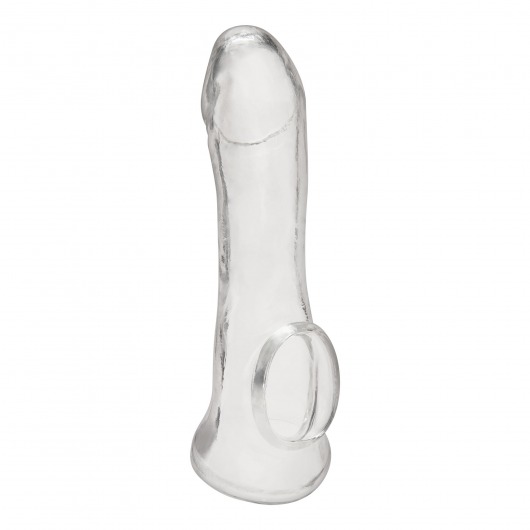 Прозрачная насадка на пенис Transparent Penis Enhancing Sleeve Extension - 15,9 см. - BlueLine - в Челябинске купить с доставкой