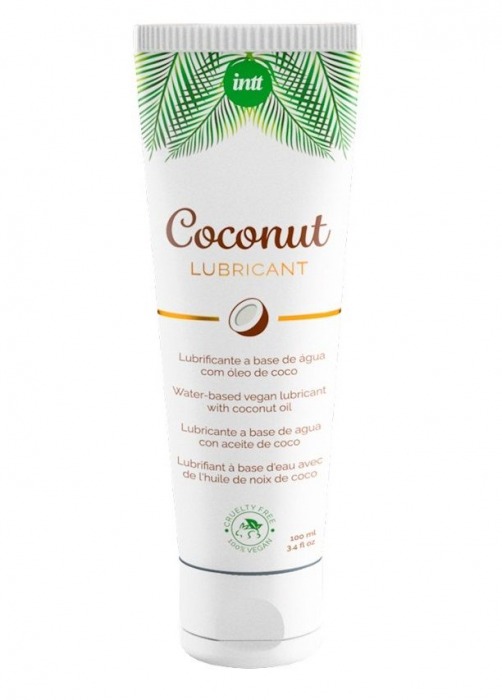 Веганская смазка на водной основе Coconut Lubricant - 100 мл. - INTT - купить с доставкой в Челябинске