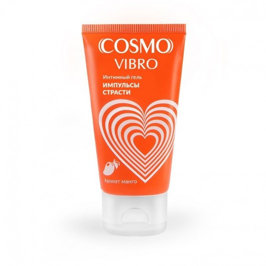 Возбуждающий интимный гель Cosmo Vibro с ароматом манго - 50 гр. - Биоритм - купить с доставкой в Челябинске