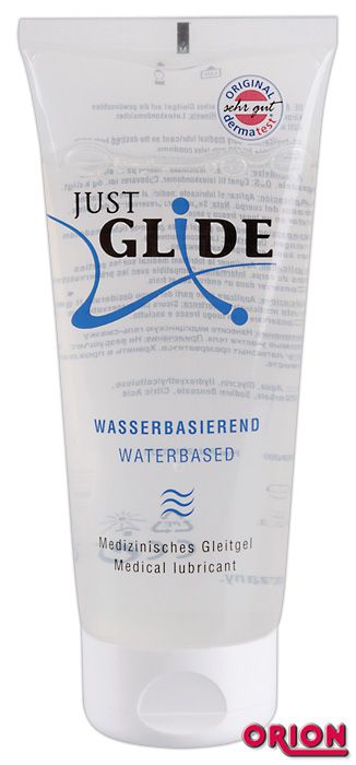 Вагинальная смазка на водной основе JUSTGLIDE - 200 мл. - Orion - купить с доставкой в Челябинске