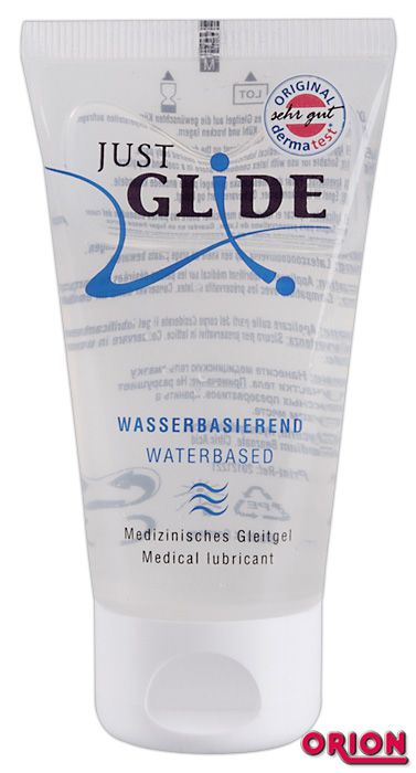 Вагинальная смазка на водной основе JUSTGLIDE - 50 мл. - Orion - купить с доставкой в Челябинске