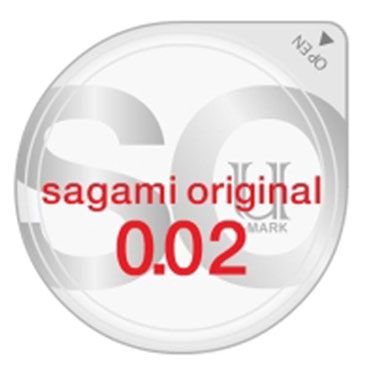 Ультратонкий презерватив Sagami Original - 1 шт. - Sagami - купить с доставкой в Челябинске