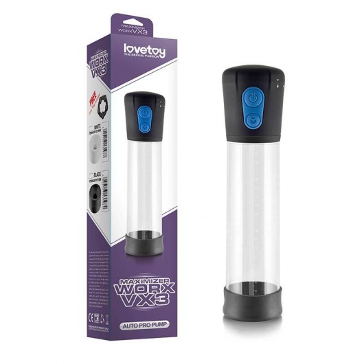 Автоматическая вакуумная помпа Maximizer worx VX3 - Lovetoy - в Челябинске купить с доставкой