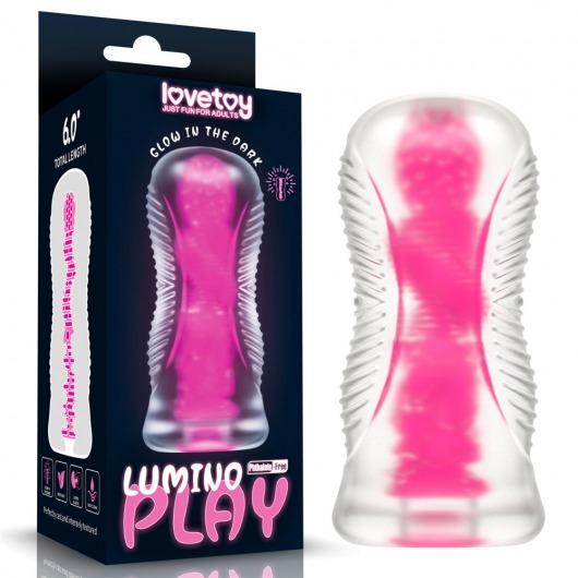 Светящийся в темноте мастурбатор 6.0 Lumino Play Masturbator - Lovetoy - в Челябинске купить с доставкой