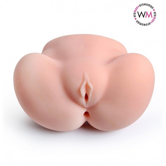 Реалистичный мастурбатор с двумя функциональными отверстиями - Erowoman-Eroman - в Челябинске купить с доставкой