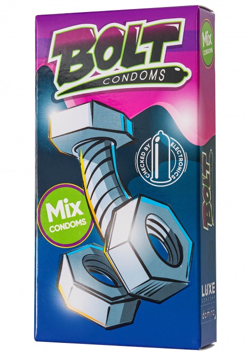 Набор презервативов Bolt Condoms - Luxe - купить с доставкой в Челябинске