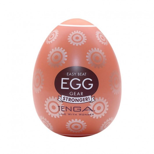 Мастурбатор-яйцо Tenga Egg Gear - Tenga - в Челябинске купить с доставкой