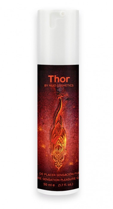 Возбуждающий унисекс гель Thor Fire Gel - 50 мл. - Nuei cosmetics - купить с доставкой в Челябинске