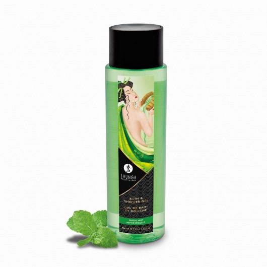 Гель для душа Sensual Mint с ароматом мяты - 370 мл. -  - Магазин феромонов в Челябинске