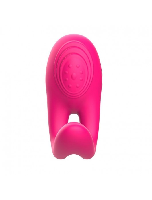 Розовое виброкольцо с пультом ДУ - I-MOON - в Челябинске купить с доставкой