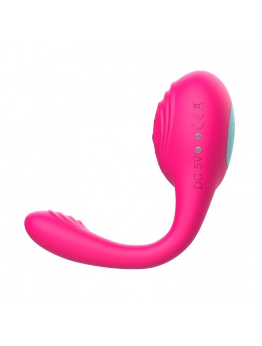 Розовое виброкольцо с пультом ДУ - I-MOON - в Челябинске купить с доставкой