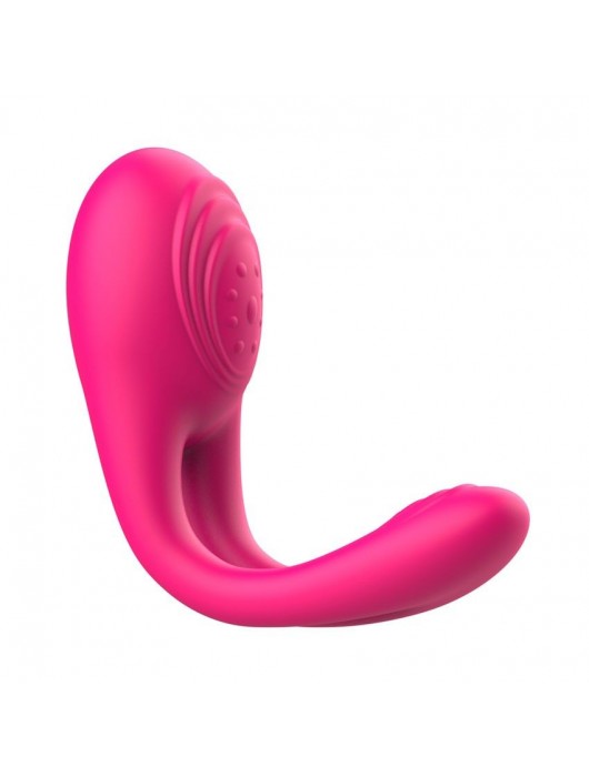 Розовое виброкольцо с пультом ДУ - I-MOON - в Челябинске купить с доставкой