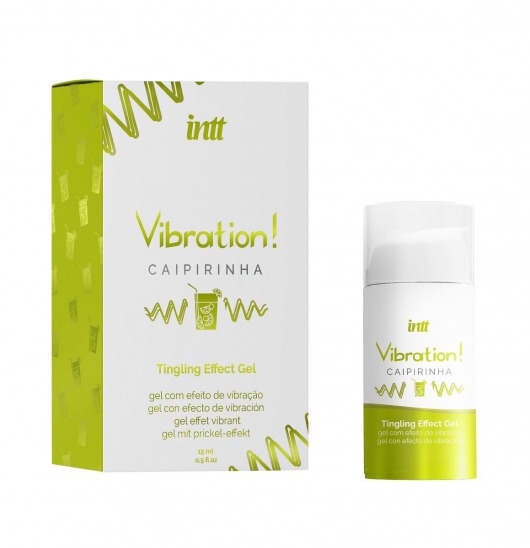 Жидкий вибратор Vibration Caipirinha - 15 мл. - INTT - купить с доставкой в Челябинске