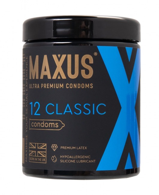 Классические презервативы MAXUS Classic - 12 шт. - Maxus - купить с доставкой в Челябинске