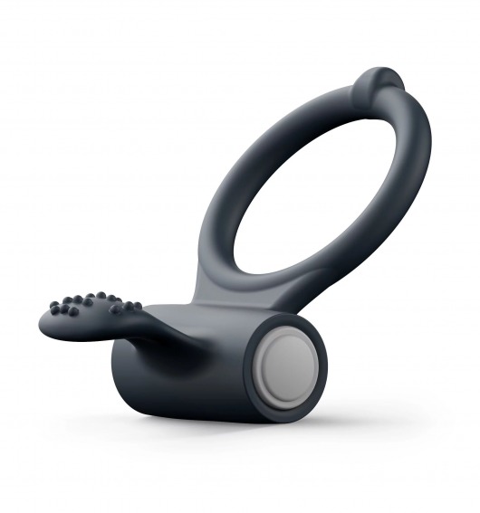 Черное эрекционное кольцо Power Clit - Dorcel - в Челябинске купить с доставкой