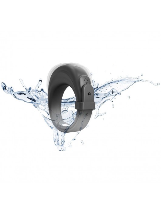 Черное эрекционное виброкольцо Fit Vibe Ring - Dorcel - в Челябинске купить с доставкой