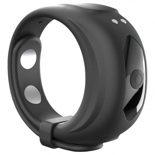 Черное эрекционное виброкольцо Fit Vibe Ring - Dorcel - в Челябинске купить с доставкой