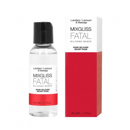 Силиконовый флюид с ароматом розы Mixgliss Fatal Velvet Rose - 50 мл. - Mixgliss - купить с доставкой в Челябинске