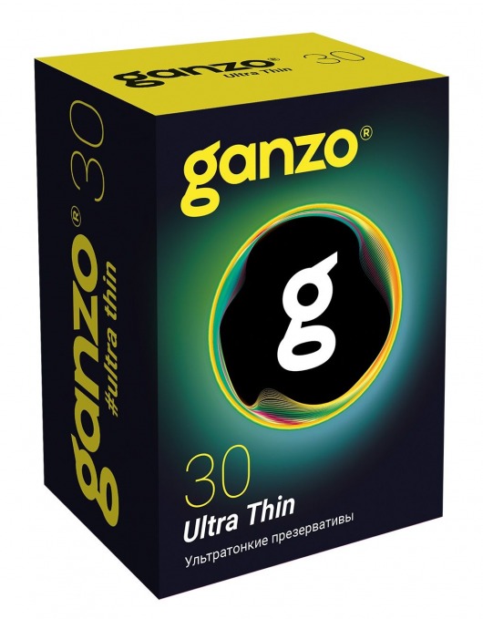 Супертонкие презервативы Ganzo Ultra thin - 30 шт. - Ganzo - купить с доставкой в Челябинске