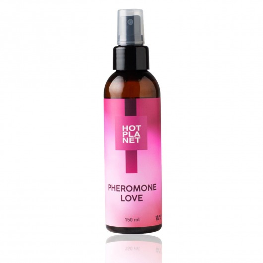 Массажное масло Pheromone Love с ароматом малинового пирога - 150 мл. - HOT planet - купить с доставкой в Челябинске