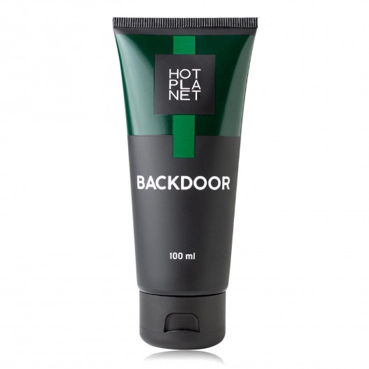 Анальный лубрикант на силиконовой основе Backdoor - 100 мл. - HOT planet - купить с доставкой в Челябинске