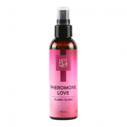 Массажное масло Pheromone Love с ароматом иланг-иланга - 150 мл. - HOT planet - купить с доставкой в Челябинске