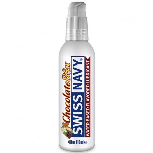 Лубрикант с ароматом шоколада Swiss Navy Chocolate Bliss Lube - 118 мл. - Swiss navy - купить с доставкой в Челябинске