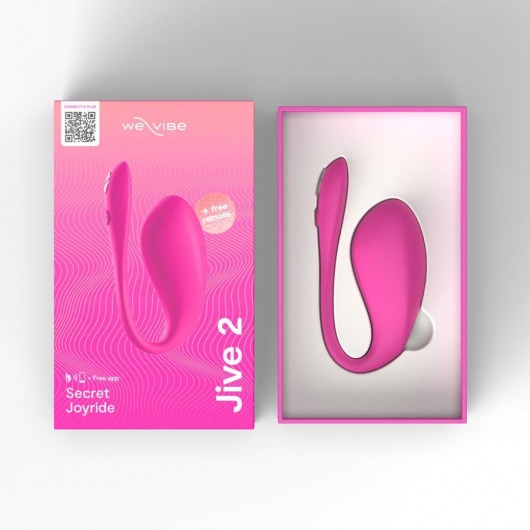 Розовый вибратор для ношения We-Vibe Jive 2 - We-vibe