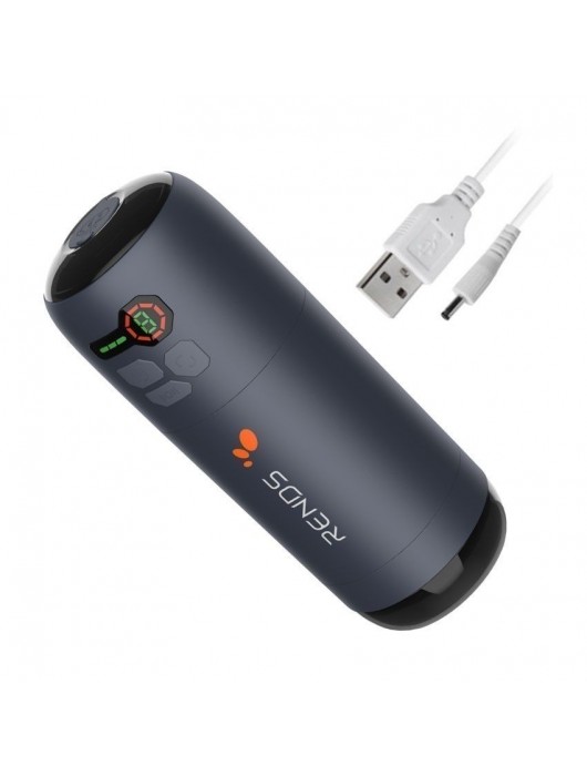 Черный вибромастурбатор Back To The Future - Rends - в Челябинске купить с доставкой