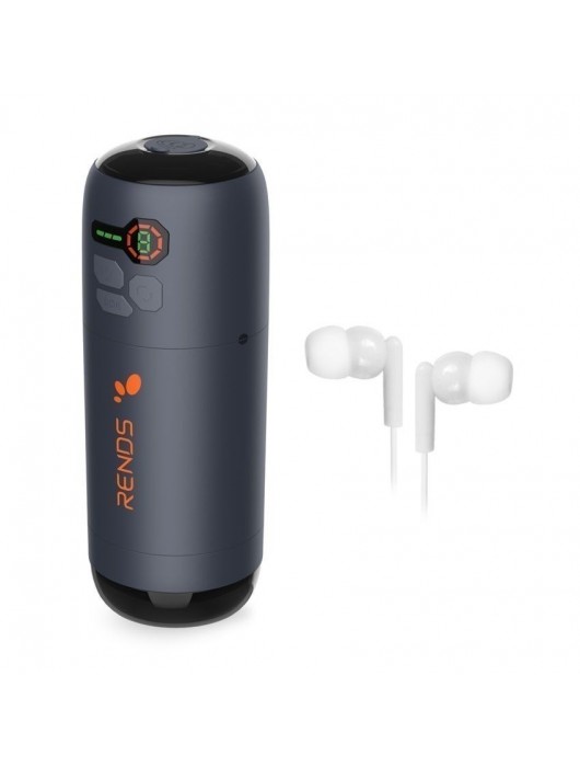 Черный вибромастурбатор Back To The Future - Rends - в Челябинске купить с доставкой