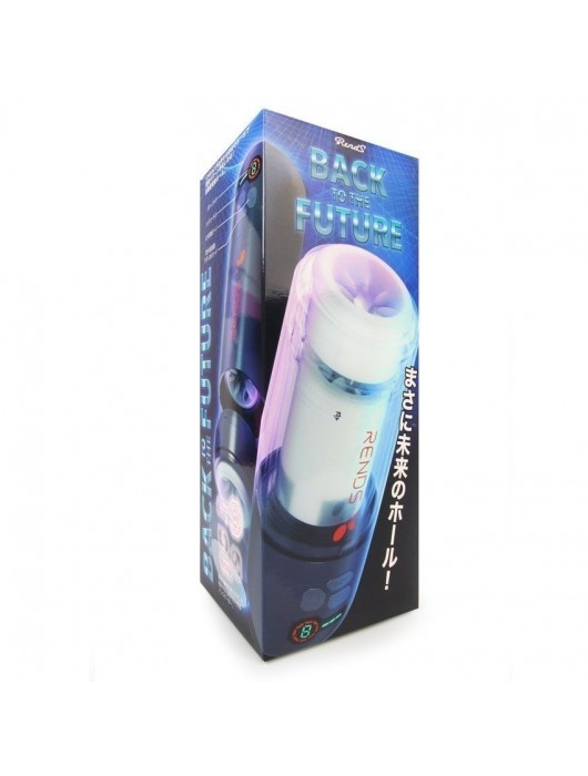 Черный вибромастурбатор Back To The Future - Rends - в Челябинске купить с доставкой