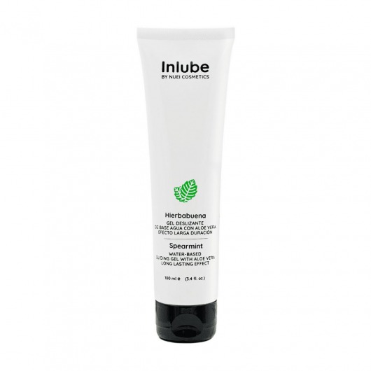 Водный лубрикант Nuei Inlube с алоэ вера и ароматом мяты - 100 мл. - Nuei cosmetics - купить с доставкой в Челябинске