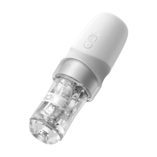 Белый автоматический мастурбатор Extra Sauce - Sauce - в Челябинске купить с доставкой