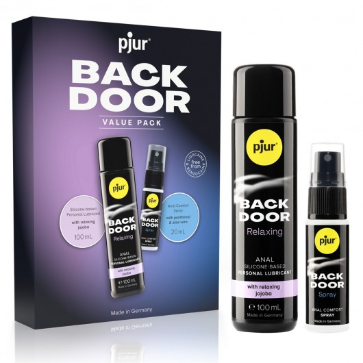 Набор для анального секса pjur Back Door Value Pack - Pjur - купить с доставкой в Челябинске