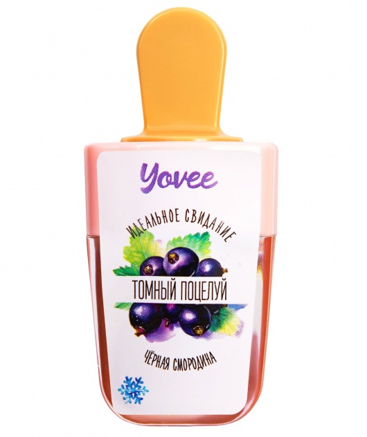 Охлаждающий бальзам для губ «Томный поцелуй» с ароматом черной смородины - 5 мл. - ToyFa - купить с доставкой в Челябинске