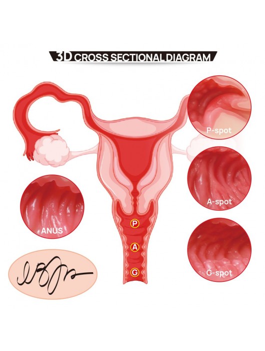 Мастурбатор-полуторс с двойным слоем материала и вибрацией Vanilla Onahole - KOKOS - в Челябинске купить с доставкой