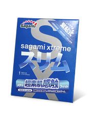 Презерватив Sagami Xtreme FEEL FIT 3D - 1 шт. - Sagami - купить с доставкой в Челябинске