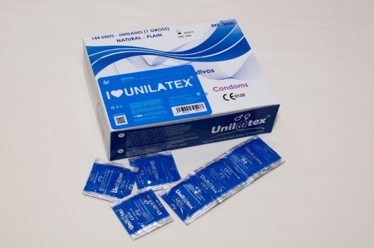 Классические презервативы Unilatex Natural Plain - 144 шт. - Unilatex - купить с доставкой в Челябинске