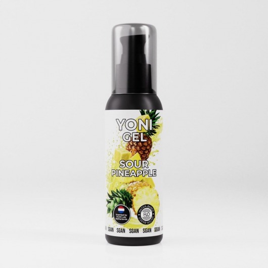 Лубрикант для орального секса SGAN со вкусом кислого ананаса - 100 мл. - SGAN - купить с доставкой в Челябинске