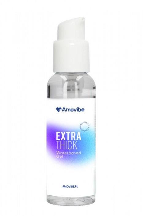 Гель на водной основе Extra Thick - 100 мл. - Amovibe - купить с доставкой в Челябинске