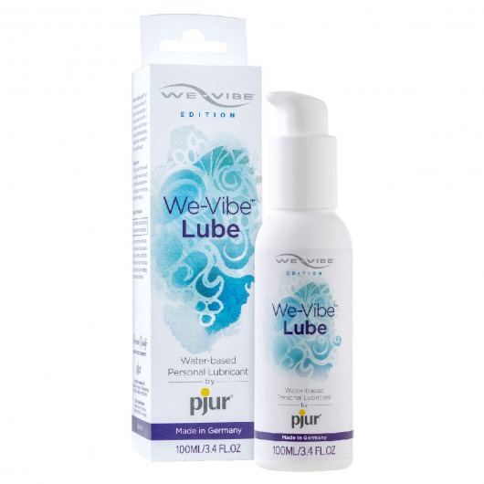 Лубрикант на водной основе We-Vibe Lube - 100 мл. - Pjur - купить с доставкой в Челябинске