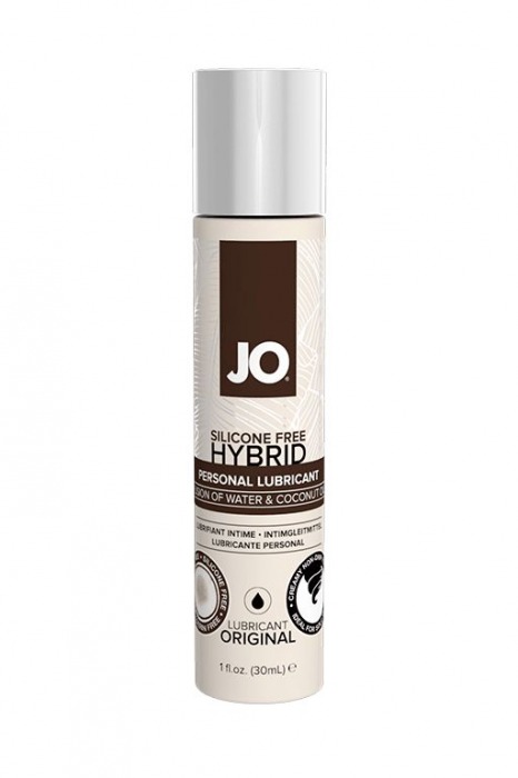 Водно-масляный лубрикант JO Silicon free Hybrid Lubricant ORIGINAL- 30 мл. - System JO - купить с доставкой в Челябинске