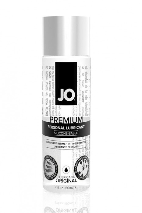 Нейтральный лубрикант на силиконовой основе JO Personal Premium Lubricant - 60 мл. - System JO - купить с доставкой в Челябинске