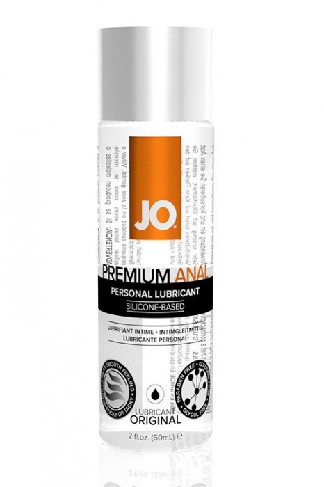 Анальный лубрикант на силиконовой основе JO Anal Premium - 60 мл. - System JO - купить с доставкой в Челябинске