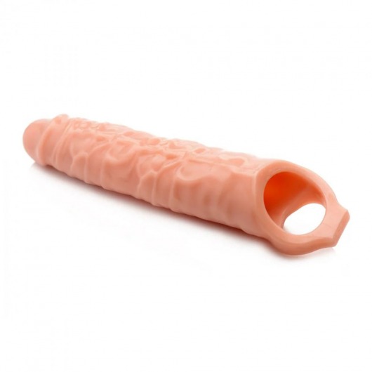 Телесная насадка-удлинитель 3 Inch Extender Sleeve - 27,3 см. - XR Brands - в Челябинске купить с доставкой