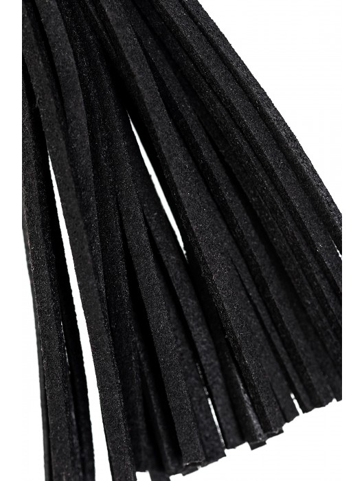 Зажимы на соски «Прищепки» с черными кисточками из замши - Pecado - купить с доставкой в Челябинске