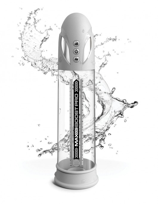 Белая вакуумная автоматическая помпа Max Boost Pro Flow - Pipedream - в Челябинске купить с доставкой